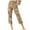 Khaki, variant on under 10.00 LYXSSBYX Womens Plus Size Capri Pants for Women's Printing Straight Leg All-Match Casual Pants 7-Point Pants