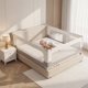 thumbnail image 1 of Barandales de Cama 3 Piezas para Niños Pequeños Tamaño King | Sin Taladrar, Altura Ajustable, Anticaídas Blanco y Gris, 1 of 6