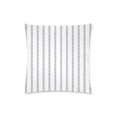 thumbnail image 1 of BOSDECO Grey Decorative Stripes on White Deisign Cushion Cases Pillow Cover Two Sides Printing 16x16 Inches, 1 of 1