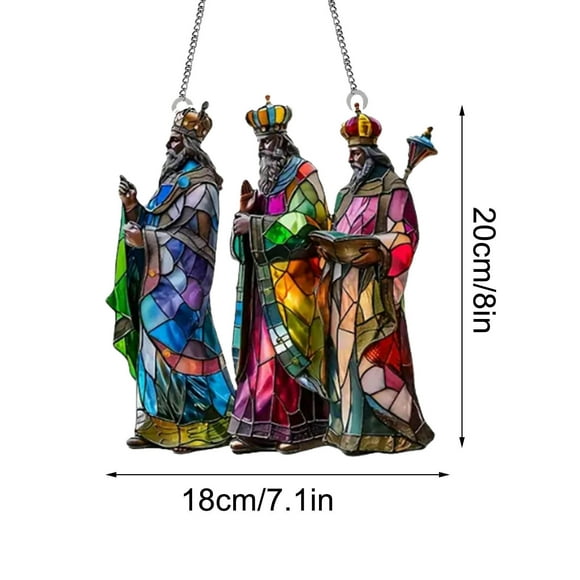Garden Courtyard Suns Catcher Acrylic Ornament
