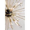 thumbnail image 4 of 5060-AGB-Hudson Valley Lighting-Liberty 6-W Chandelier - 60 Inches Wide by 60 Inches High-Aged Brass Finish, 4 of 7