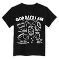 thumbnail image 4 of Staki Boy Summer Shirt Boys Oversized Tshirt Kids Blank Vintage Shirt Summer Cotton Unisex Basic Plain T Shirt Tops 2-9Y 10-14Y(Black,3-4 Years), 4 of 4