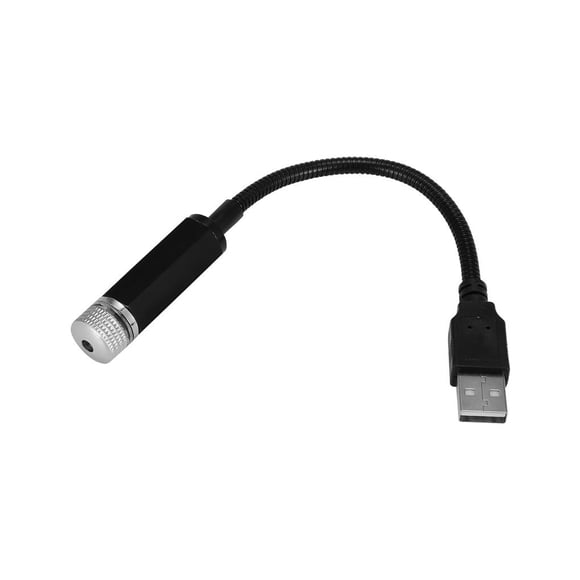 Riwesomey Luz de noche de estrella para techo de coche, interfaz USB para interiores, pantalla LED de 360 grados, proyector de noche Automoción decorativa y accesorios Tipo 1