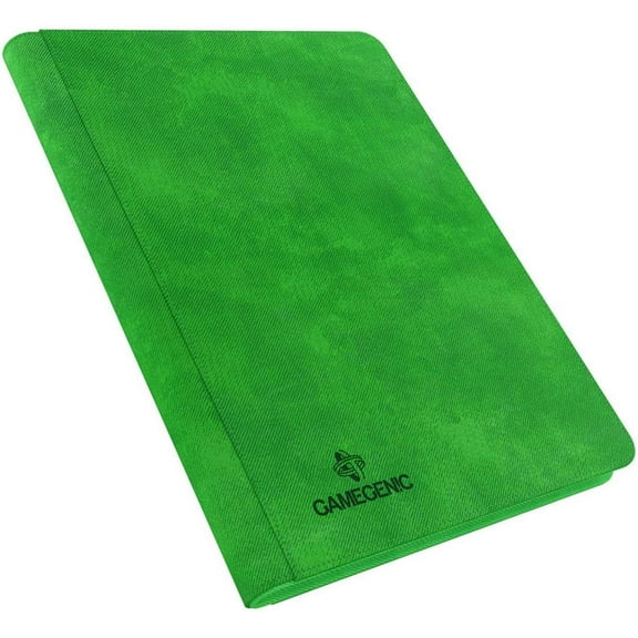 Gamegenic - Green 18-Pocket Zip-Up Album