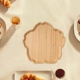thumbnail image 4 of Xihbxyly Bandeja de Madera Maciza, Bambú Natural, Resistente, Diseño Multiforma, Versátil para Aperitivos y Frutas, Ideal para Fiestas o Uso Familiar, 18 X 18 Cm, 25 X 25 Cm, 30 X 30 Cm, 4 of 6