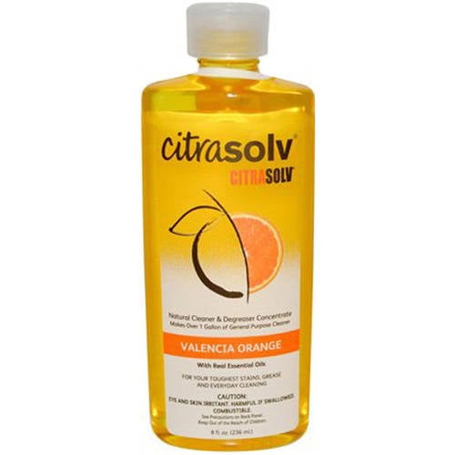 Citra Solv Cleaner & Degreaser Natural Concentrate Valencia Orange, 8