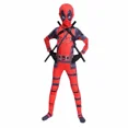 thumbnail image 2 of Disfraz de superhéroe Deadpool, mono de cosplay de Halloween para niños, máscara de personaje de película de fantasía, medias con espada y bolsa, conjunto festivo, 2 of 5