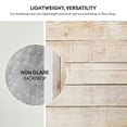 thumbnail image 4 of LS Photography 5x7 ft White Wood Wall Background Vinyl Photo Backdrop, Ring Clips, WMT2039, 4 of 11