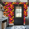 thumbnail image 6 of Peel and Stick Wallpaper Contact Paper Cheetah Print Pinks Animal Hot Pink Leopard Spots Cat Leopard Print Self Adhesive and Removable 17.7in x 118in, 6 of 8