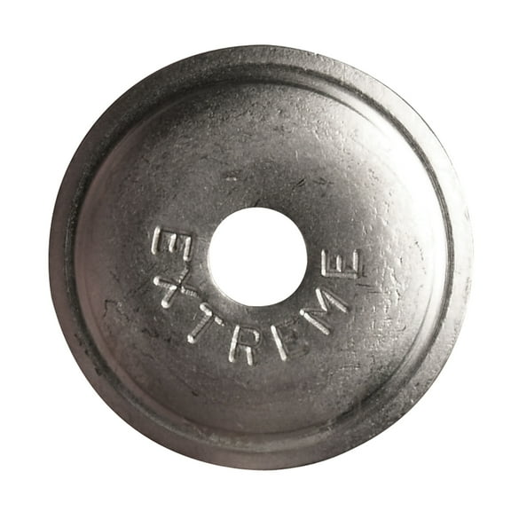 Extreme Max 59001133 Round Aluminum Backers - Natural Pack of 1000 WE PACKAGE