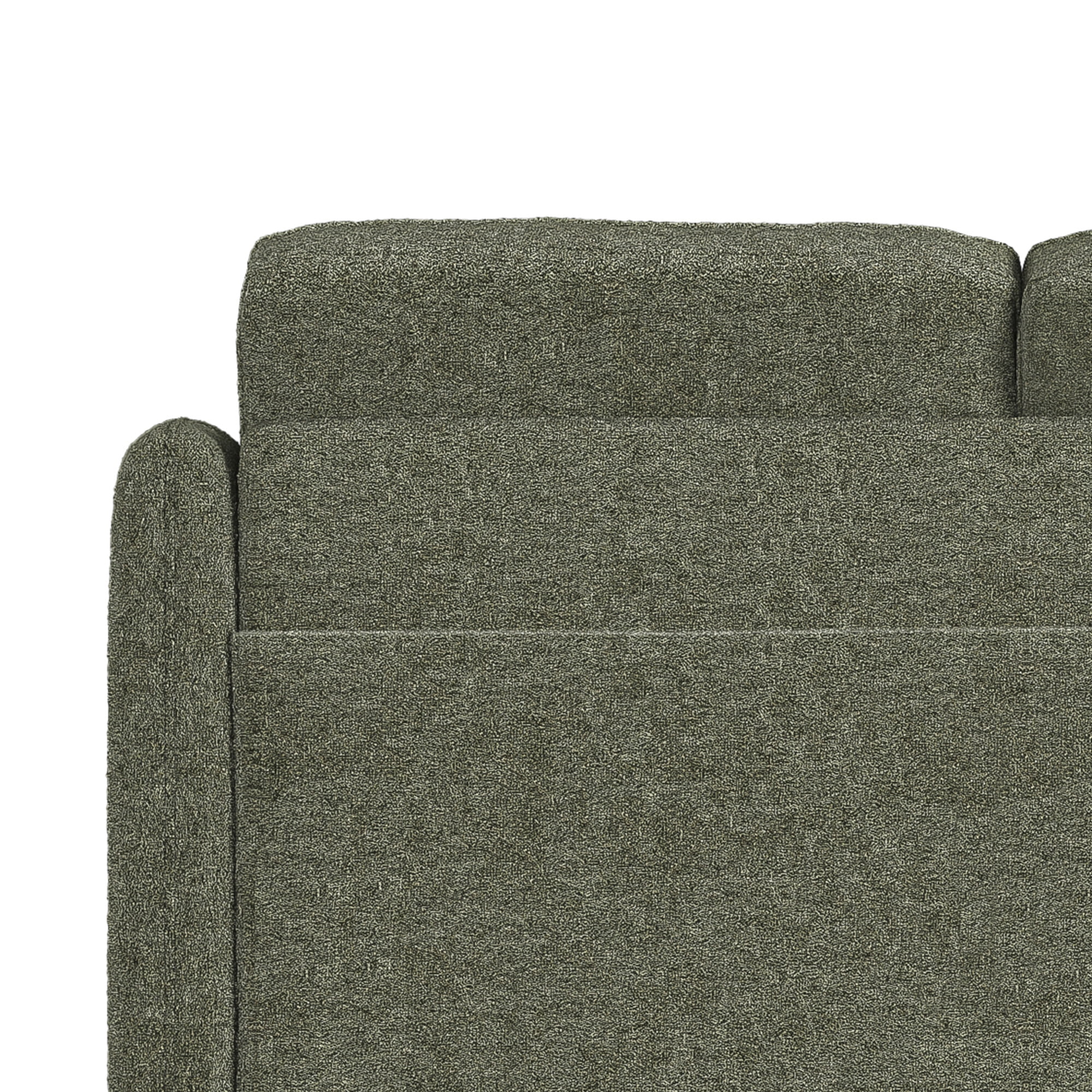 Mainstays Westley Swoop Arm 74" Sofa, Moss Green
