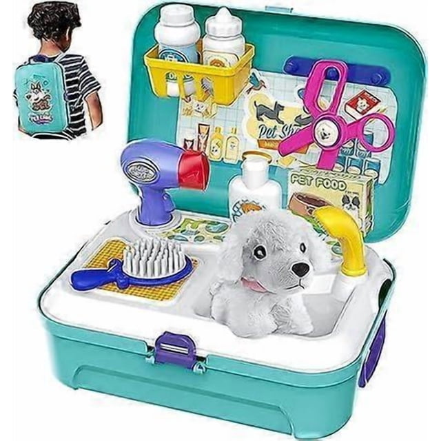 Children's play house kitchen toys pet set boys simulation doctor children role-playing toys