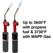 Master Appliance PT-2000Si Heavy-Duty Propane Torch Head, Compatible with Propane or Mapp Gas