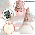 thumbnail image 3 of Muñecas Navideñas Sin Rostro Decoradas con Sombreros de Lentejuelas Pueden Ser Lindos Adornos de Enanos., 3 of 3