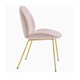 thumbnail image 2 of Heavenly Collection Chaise en Velours Rose, 2 of 3