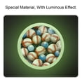 thumbnail image 2 of Baseball Fluorescent Drawer Pulls - Round Knobs - Glow-in-the-Dark Door Handles - 4-Pack - Suitable for Cabinets, Wardrobes, Dressers - Furniture Decor with Screws, 2 of 6
