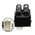 thumbnail image 4 of Redempat Professional Lightweight Front/Left Driving Side Electric Switch Waterproof Anti-skidding Window Master Button Relay As Shown 5Set, 4 of 5