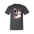 thumbnail image 2 of If It's Not a Pug It's Just a Dog Gift | Mens Dog Lover Graphic T-Shirt, Heather Black, Small, 2 of 3