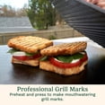 thumbnail image 5 of Cuisinart - Prensa para Parrilla de Hierro Fundido, 10 x 10 Pulgadas, Resistente Antiadherente para Hamburguesas con Mango de Madera, Accesorio Perfecto para Parrilla, paninis y barbacoas, 5 of 5