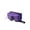Purple - One Size, variant on Junepar 3.54 Inch Portable Dog Poop Bag Holder with Carabiner Leash-Mounted Waste Dispenser for Pet Walking