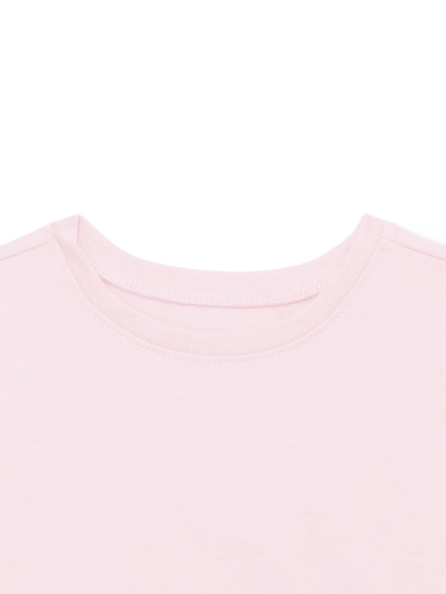 Garanimals Baby Girl Solid T-Shirt with Short Sleeves, Sizes 0M-24M