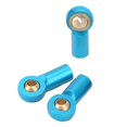 thumbnail image 2 of Lot de 6 rotules de biellette de direction M3 en alliage d'aluminium pour voiture télécommandée 1/10, bleu, 2 of 4