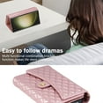 thumbnail image 4 of Phone Case for Samsung Galaxy S25 Ultra Wallet Cover with Crossbody Strap and Wrist Strap, Card Slots Stand PU Leather Flip Magnetic Buckle Zipper Pocket for Galaxy S25 Ultra Case Women Girls,Rosegold, 4 of 6