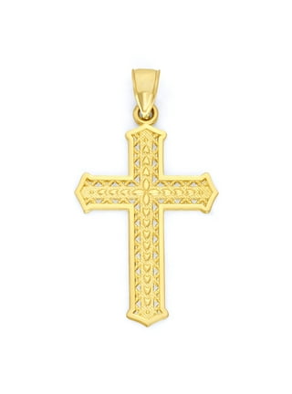 Sam's club gold shop cross necklace