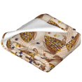 thumbnail image 2 of Salouo Colorful Vintage Corn Print Bed Blankets,Flannel Blanket Comfortable Air Conditioning Blanket Lightweight Blanket for Sofa Bed Travel & Couch -40"x30", 2 of 8