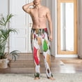 thumbnail image 6 of Lsque Christmas Gingerbread Cookies Print Men's Pajama Pants, Lounge Pant - Comfortable Home Wear,Elastic Waistband, Stylish Design-Large, 6 of 9