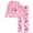 Pink Bow Kitty, variant on Aideaone Girls Christmas Fleece Pajamas Set Kids Soft Flannel Winter Pjs 2 Piece Size 7-14