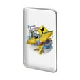 thumbnail image 1 of Parrot Crossing Sunglasses Tropical Vacation Route 1 Metal Rectangle Lapel Hat Pin Tie Tack Pinback, 1 of 4