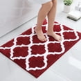 thumbnail image 1 of Bathroom Rugs OLANLY Alfombra de baño de microfibra suave y absorbente, 1 of 6