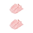 thumbnail image 2 of Sonducket Mujeres cuello falso niñas Formal moda falsa media camisa decorativa desmontable solapa decoración accesorio rosa Ronda rosa 2piezas, 2 of 6