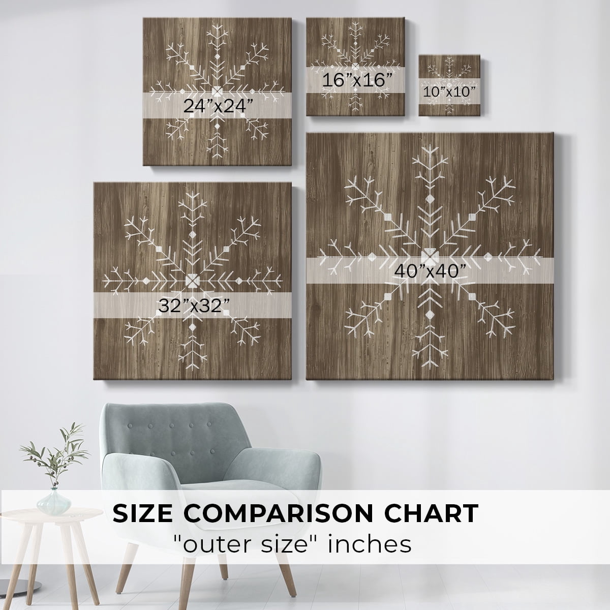 Barnwood Wonderland I- Gallery Wrapped Canvas