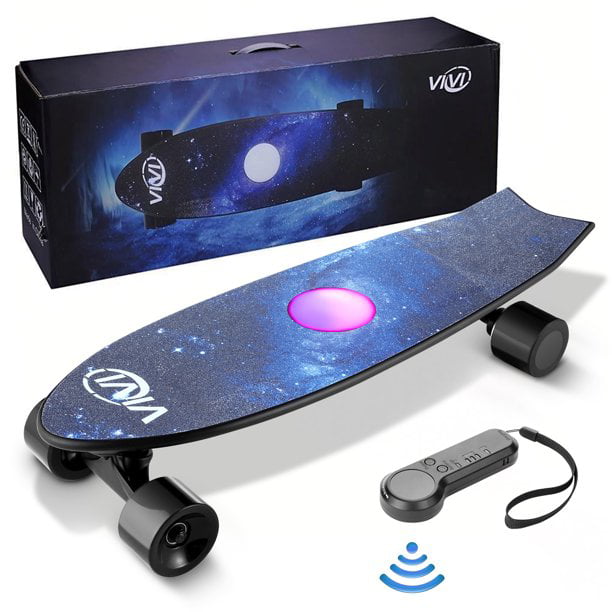 Details about   CAROMA Electric Skateboard Power Motor Cruiser Maple Long Board with Remote ! 