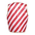 thumbnail image 2 of DPOIS Kids Boys Christmas Candy Cane Costume Jacket Vest Xmas Waistcoat Red 6, 2 of 7