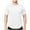 White, variant on fatyb Men's Short Sleeve Workout Tshirts Casual Crew Neck Tee Tops Activewear Mens Gym Sports Shirts