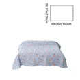 thumbnail image 3 of Linnome Animals Peaches Printed Summer Quilt Washed Cotton Soft Breathable Machine Washable for Spring Fall 59x39.3in Blue#01, 3 of 6