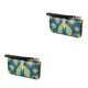thumbnail image 2 of Qarigey Monedero de mujer elegante reemplazo impermeable foto Clip elegante billetera Notecase regalo de cumpleaños con cordón tipo azul Azul Tipo 3 2Conjunto, 2 of 6