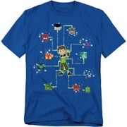 Ben 10 T-Shirt 10 Blocks Unisex Graphic Tee for Men & Women