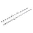 thumbnail image 1 of Bearing Block,2Pcs SBR12-1000mm 12mm Linear Bearing Slide Block Linear Slide Rail Shaft Ultimate Comfort, 1 of 14