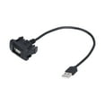 thumbnail image 4 of Car Usb Outlet Usb Extension Cable Dashboard Usb Adapter Car USB Port Outlet Flexible Extension Cable Charging Adapter Dashboard Flush Mount, 4 of 8