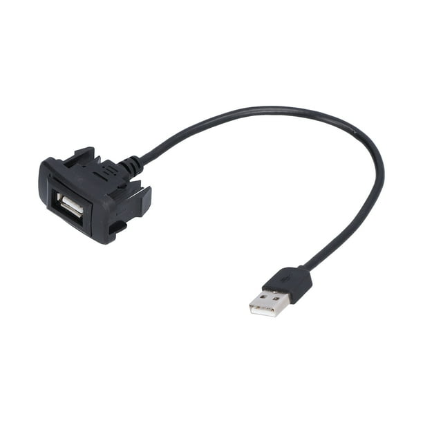 Toma de corriente USB, toma de puerto USB para coche, toma USB para coche, toma USB para coche, estética elegante
