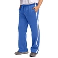 thumbnail image 1 of 2025 Male Color Block Sweatpants Purse Sleepers Tether Large Size Pant Foam Plush Loose Autumn and Winter Plush Band Sports Patchwork Trousers, 1 of 7