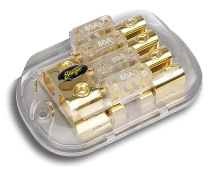 Stinger SPT53502 High Power Connection Terminals 4 Gauge and 8 Gauge Outputs