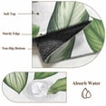 thumbnail image 6 of Area Rugs for Living Room 4x6 Ft, Green Leaves Non Slip Area Rugs for Kitchen Bedroom Entryway, Tropical Summer Botanical Watercolor Elegant Leaf Washable Carpet Runner Rug Floor Mats for Bedroom, 6 of 8