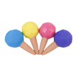 thumbnail image 1 of Juego de 4, Cono de riego de arcilla, Bolas para botellas, Terracota, Amarillo, azul, rosa, violeta TUNC Sencillez, 1 of 5