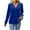 2284#Blue, variant on Women's Velvet Tops Dressy Casual Long Sleeve Smocked Work Blouses Trendy Blusas Elegantes Button Down Shirts