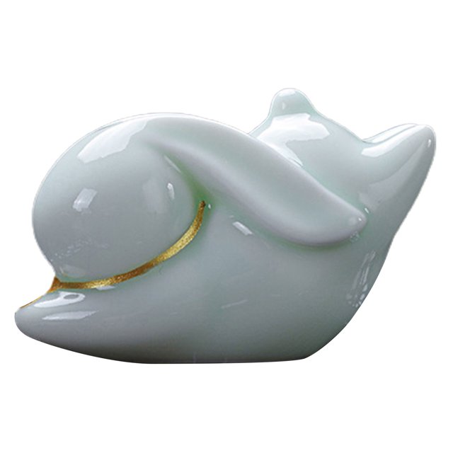 CSChome Porte-Encens Multifonctionnel Adorable Forme de Dessin Animé Porte-Encens en Céramique pour Décoration Intérieure